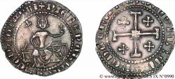 KINGDOM OF CYPRUS - PIERRE II Gros c. 1372-1373 Famagouste