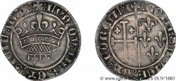 PROVENCE - COMTÉ DE PROVENCE - LOUIS II D ANJOU Gros ou sol coronat
