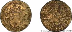 LOUIS XI LE PRUDENT Écu d or à la couronne ou écu neuf 31/12/1461 Perpignan