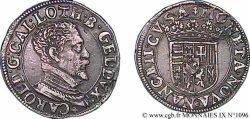 LORRAINE - DUCHÉ DE LORRAINE - CHARLES III LE GRAND DUC Teston, buste vieilli, col plat