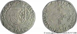 PAYS-BAS ESPAGNOLS - COMTÉ DE HAINAUT - PHILIPPE II D ESPAGNE Vingtième d écu Philippe 1581 Mons