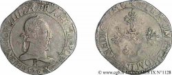 HENRY III Franc au col plat 1576 Angers