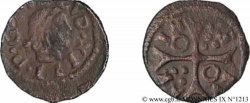 SPANIA - PRINCIPALITY OF CATALONIA - LOUIS XIII Denier n.d. Cervera