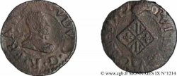 SPANIA - PRINCIPAUTY OF CATALONIA - LOUIS XIII Denier 1642 Vich