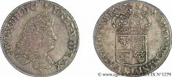 LOUIS XIV LE GRAND OU LE ROI SOLEIL Demi-écu de Flandre 1687 Lille