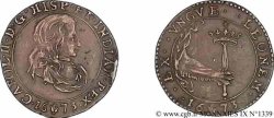 PAYS-BAS ESPAGNOLS - DUCHÉ DE BRABANT - CHARLES II D ESPAGNE Jeton 1673 Anvers