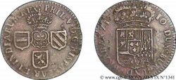 PAYS-BAS ESPAGNOLS - NAMUR - PHILIPPE V DE BOURBON Liard 1710 Namur