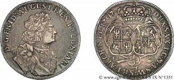 POLOGNE - ROYAUME DE POLOGNE - FRÉDÉRIC-AUGUSTE DE SAXE OU AUGUSTE II Tiers de thaler 1707 Dresde