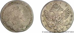RUSSIA - ANNE - COURLANDE Rouble 1739 Saint-Pétersbourg