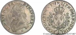 LOUIS XVI Écu dit “aux branches d olivier” 1789 Orléans