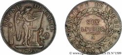 CONVENZIONE NAZIONALE Écu dit au génie 1793 Paris