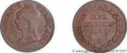 Cinq centimes Dupré, grand module 1800 Lille F.115/134