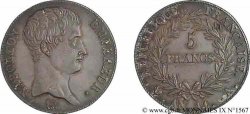 5 francs Napoléon empereur calendrier révolutionnaire 1805 Paris F.303/19