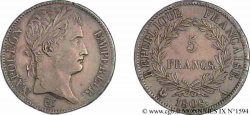 5 francs Napoléon empereur, République française 1808 Paris F.306/2