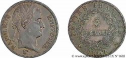 5 Francs Napoléon empereur, Empire français 1809 Paris F.307/1