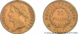 20 francs Napoléon tête laurée, Empire français 1815 Paris F.516A/1
