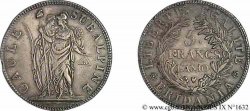 ITALIEN - SUBALPINISCHE 5 francs 1802 Turin