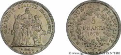 5 francs Hercule 1878 Bordeaux F.334/23