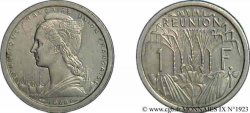 QUATRIÈME RÉPUBLIQUE - UNION FRANÇAISE - ÎLE DE LA RÉUNION 1 franc Union Française en aluminium 1948 Monnaie de Paris