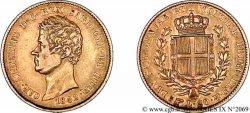 ITALIE - ROYAUME DE SARDAIGNE - CHARLES-ALBERT 20 lires or 1842 Turin