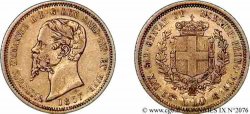 ITALIE - ROYAUME D ITALIE - VICTOR-EMMANUEL II 10 lires or 1857 Turin