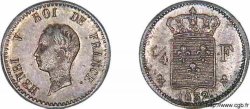 1/4 franc Henri V PRÉTENDANT 1832