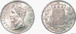 5 francs Charles X 2e type 1829 Nantes F.311/38 SPL