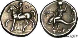 CALABRE - TARENTE Nomos, statère ou didrachme TTB