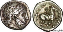 MAKEDONIEN - MAKEDONISCHE KÖNIGE - PHILIPP II Tétradrachme VZ