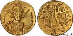 CONSTANTIN IV, HÉRACLIUS et TIBÈRE Solidus SUP