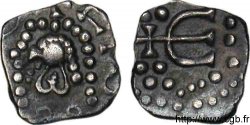 MONEDAS DE LOS MEROVINGIOS - POITOU - METALVS VICVS - Melle ? (Deux-Sevres) Denier