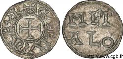 POITOU - COMTÉ DE POITOU - MONNAYAGE IMMOBILISÉ AU NOM DE CHARLES II LE CHAUVE Denier