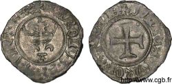CHARLES VI LE FOU OU LE BIEN AIMÉ Double tournois dit niquet n.d. Auxerre