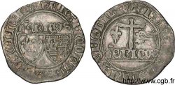 HENRY VI DE LANCASTRE - ROI DE FRANCE (1422-1453) - ROI D ANGLETERRE (1422-1461) et (1470-1471) Blanc aux écus 23/11/1422 Saint-Lô