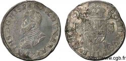 PAYS-BAS ESPAGNOLS - DUCHÉ DE BRABANT - PHILIPPE II D ESPAGNE Écu philippe ou daldre philippus 1572 Anvers