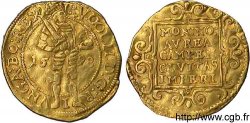 PAYS-BAS - VILLE IMPÉRIALE DE CAMPEN - RODOLPHE II DE HABSBOURG Ducat 1598 Campen