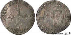 HENRI IV LE GRAND Quart d écu de Navarre 1602 Saint-Palais