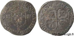 HENRY IV Douzain aux deux H, 2e type 1594 Saint-Lô