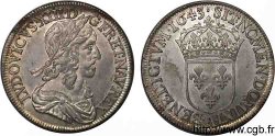 LOUIS XIII Demi-écu, buste drapé et cuirassé (2e buste de Jean Warin) 1643 Paris, Monnaie du Louvre