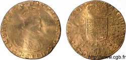 PAYS-BAS ESPAGNOLS - COMTÉ DE FLANDRE - PHILIPPE IV Double souverain 1644 Bruges