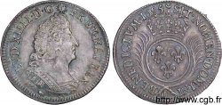 LOUIS XIV THE SUN KING Quart d écu aux palmes 1695 Lyon