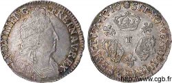 LOUIS XIV THE SUN KING Dixième d écu aux trois couronnes 1710 Nantes