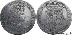 ALLEMAGNE - BRANDEBOURG - FRÉDÉRIC III Deux tiers de thaler ou gulden 1691 Magdebourg