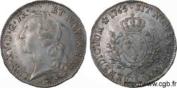 LOUIS XV THE WELL-BELOVED Écu dit au bandeau 1765 Bayonne