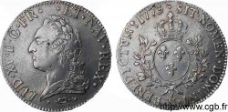 LOUIS XV THE WELL-BELOVED Écu dit à la vieille tête 1773 Montpellier