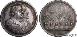 BICENTENAIRE DE LA CONFESSION D AUGSBOURG Médaille AR 44 1730 Nuremberg