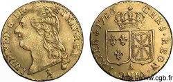 LOUIS XVI Louis d or dit aux écus accolés 1786 Paris