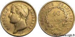 40 francs Napoléon Ier tête laurée, République française 1808 Paris F.540/2