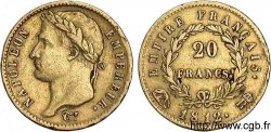 20 francs or Napoléon tête laurée, Empire français 1812 Rome F.516/27