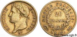20 francs or Napoléon tête laurée, Empire français 1812 Rome F.516/27